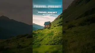 How to edit travel photos in Lightroom tutorial, best travel, adventure presets, #youtubeshorts