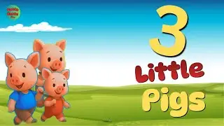 Kid&rsquo;s Song | The Three Little Pigs | Kid&rsquo;s Video | Cartoon Style | Piglets Song |  Santa Banta Toons