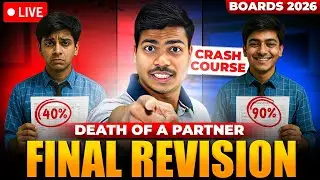 DEATH OF A PARTNER | FINAL REVISION 🔴LIVE | WITH ALL IMP QUES. CLASS 12 ACCOUNTANCY BOARD EXAM 2026
