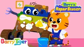 Let's go! Super Brave Car![NEW] | Car Hospital | BarryTiger Repair Station | Kids Cartoons