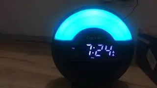 Радиочасы Dexp RC-280 установка даты и время