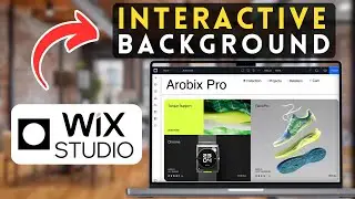 How to Create an Interactive Particle Background in Wix Studio | Wix Studio Tutorial (2025)