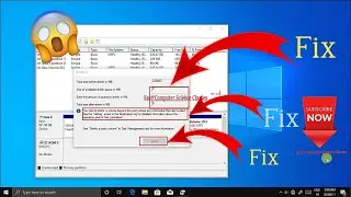 How to fix unable to shrink partition || can not shrink a volume beyond the point where any unmov