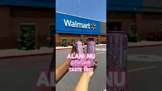 Trying out the NEW COTTON CANDY Alani Nu ENERGY DRINK 🍭