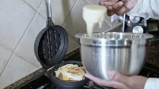 How to Use The Wonderffle Stuffed Waffle Iron