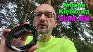 SLIM JIM coil antenna for 2 meter and 70 cm bands