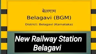 Belgaum Railway Station!Belagavi New Under Construction Railway Station!BGM!Belagavi Railway Station