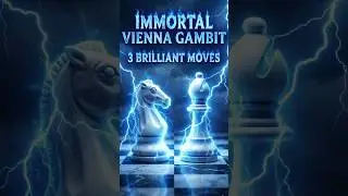 #chess |Immortal Vienna gambit 🤯|#new chess tricks #tricks #shorts #chess highlights #chessgame
