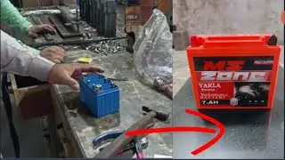 Two Wheeler Motorcycle  batteries  manufacturing process with amazing technical skill