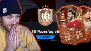 WE OPENED THE FIFA 23 100 PLAYER UPGRADE SBC