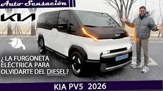 Prueba Kia PV5 2026 ¿La furgoneta electrica que puede cambiarlo todo?