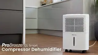 Pro Breeze 12L Smart Compressor Dehumidifier &ndash; Energy-Efficient Moisture Control