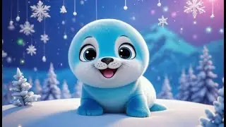 Sammy Seal Sings in the Snow | Winter Animal Song for Kids ❄️🦭🎵