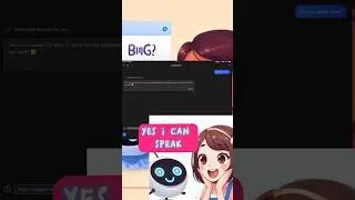 Talking Chatbot: Bing Can Hear, Too. Have You Tried Talking to It? :)