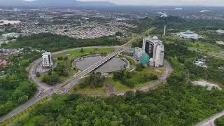 UPDATE THE VIEW OF PETRA JAYA | KUCHING | SARAWAK | 2024 | DJI AIR 3 Drone Footage |