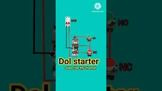 dol starter control wiring #shorts #shortsfeed