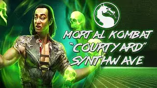 Mortal Kombat 1 - Courtyard synthwave theme - Shang Tsung - Synth Fighter