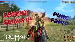 ROHAN 2 | 110 LEGEND GEARS SHOWCASE!! PURE F2P | DHAN AVENGER | SILVA 6