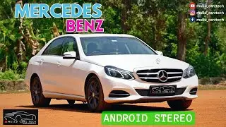 BENZ E-CLASS ANDROID STEREO INSTALLATION ( SMART AUDIO )
