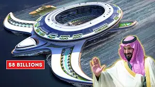 Pangeos The Terayacht | Saudi Arabia's Insane $8'000'000'000 Floating City That Looks Like Turtle