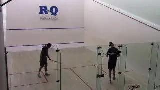 Bermuda R&Q Legends of Squash 2016 Amr Shabana vs John White G3