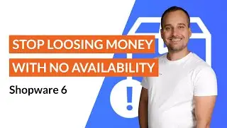Stop Loosing Money With Not Available Products - Shopware 6 Tutorial