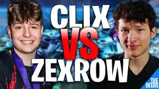 CLIX FINALLY GETS REVENGE ON TSM ZEXROW IN 1V1 ZONE WARS WAGER THEN THIS HAPPENED... | Creative 1v1