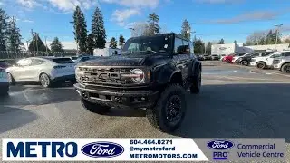 2025 Ford Bronco Raptor Coquitlam, Port Coquitlam, Vancouver, Surrey, Maple Ridge BC