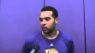 Lakers Assignment Player: Elias Harris D-Fenders Post-Game Interview 11/23/13