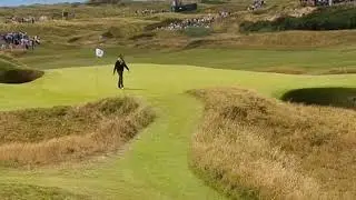 8th hole. Known as The Postage Stamp