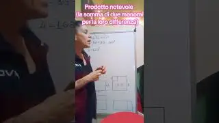 La somma di due monomi per la loro differenza 