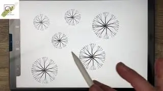 Procreate: Quick Colouring Technique for Plant Symbols
