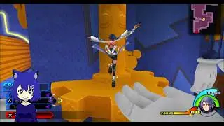 Toon Town... | First Time Playing KH: birth by sleep (Aqua) | pt. 2 VOD
