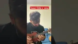 Sweet child o&rsquo; mine / ukulele #gunsnroses #slash #rock #ukulele #ukulelecover