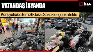 Çöp Dağları Karşıyaka’yı Sardı: Vatandaşlar İsyan Etti!