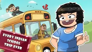 Every Indian School Trip be Like | Ft. Bhoot - meraki animation @NOTYOURTYPE 