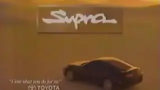 1993 Toyota Supra Commercial - 