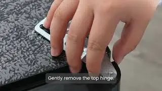 Kismile Mini Fridge D58 Series | How to Reverse the Door Swing