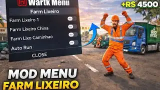 MOD MENU RIO RISE APK FARM LIXEIRO💲 | DINHEIRO INFINITO |AIMBOT🎯|V&Aacute;RIAS FUN&Ccedil;&Otilde;ES |SEM BAN WARTK MENU 