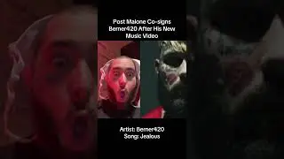 Post Malone Co-signs Berner420 After His New Music Video! #postmalone #g59