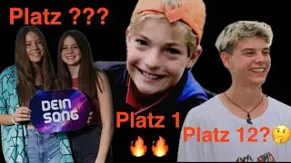Ich habe alle Lieder von DEIN SONG gerankt!!🤩 (2021-2025)