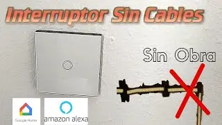 Como poner un Interruptor SIN CABLES en cualquier parte Sin Hacer Obra Encender luces desde el M&oacute;vil