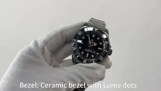 Thorn 40.5mm Titanium Sub Diver NH34A Automatic Watch