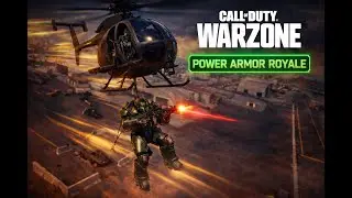 🔴CALL OF DUTY BO7 Warzone 🔴FALLOUT |  POWER ARMOR ROYALE | GAMEPLAY ( No comments)