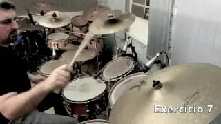 Como conduzir no ride e chimbau acentuando o contra tempo - o segredo dos profissionais!!!