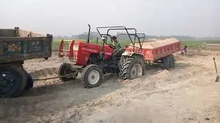 Tractor Power Test || Tractor Dangerous mud rescue || tractor ar kothin shakti porikha
