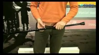Aluminium walking stick