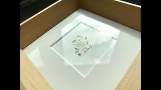 Vergoldung & Miniatur Buchstaben Malerei