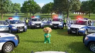 🐶🚨 Max’s Epic Underground City Rescue – 3D Animation Adventure