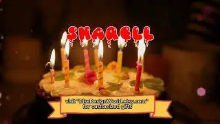 Happy Birthday SHARELL   Happy Birthday Song   Birthday Wishes   Birthday Party